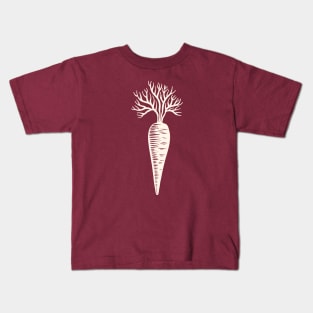 Carrot white Kids T-Shirt